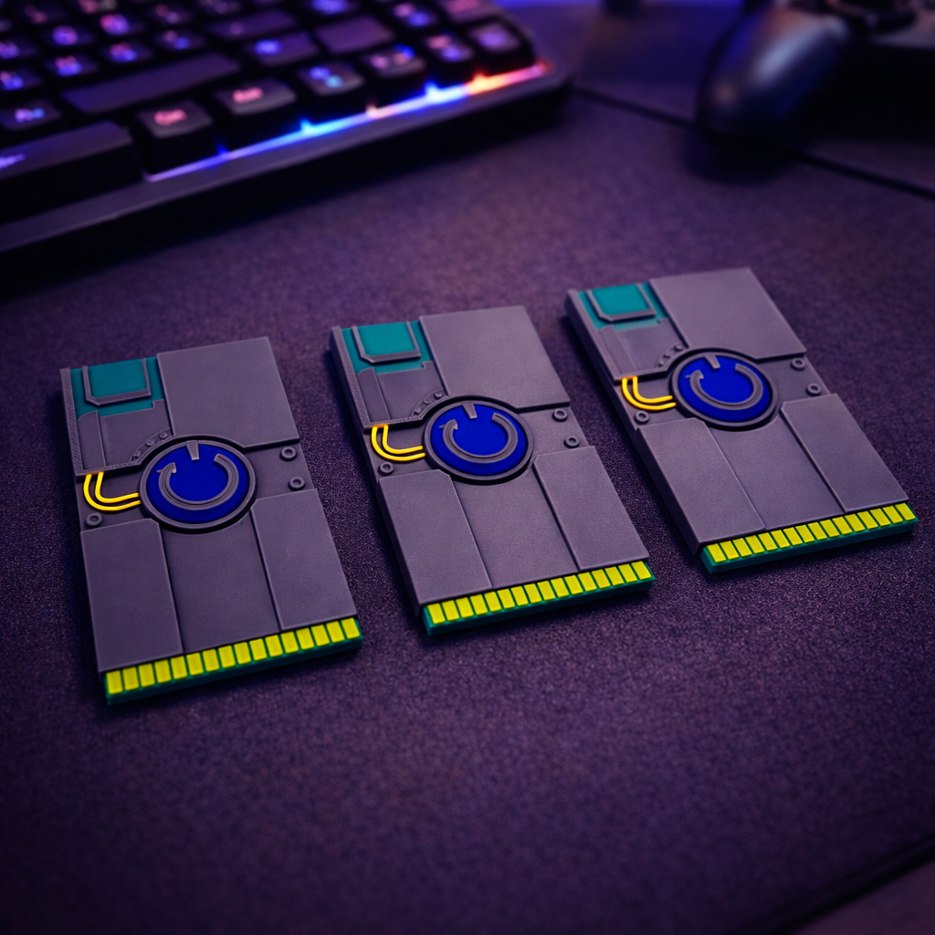 IRL Fort Reboot Card – Gamer Desk Display & Collectible